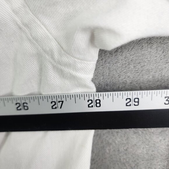 Mens White Dockers Shirt Long Sleeve Button Up 100% Cotton Size XL - Picture 8 of 10